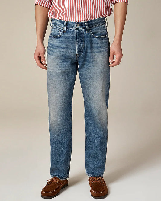 Jean clásico de denim japonés